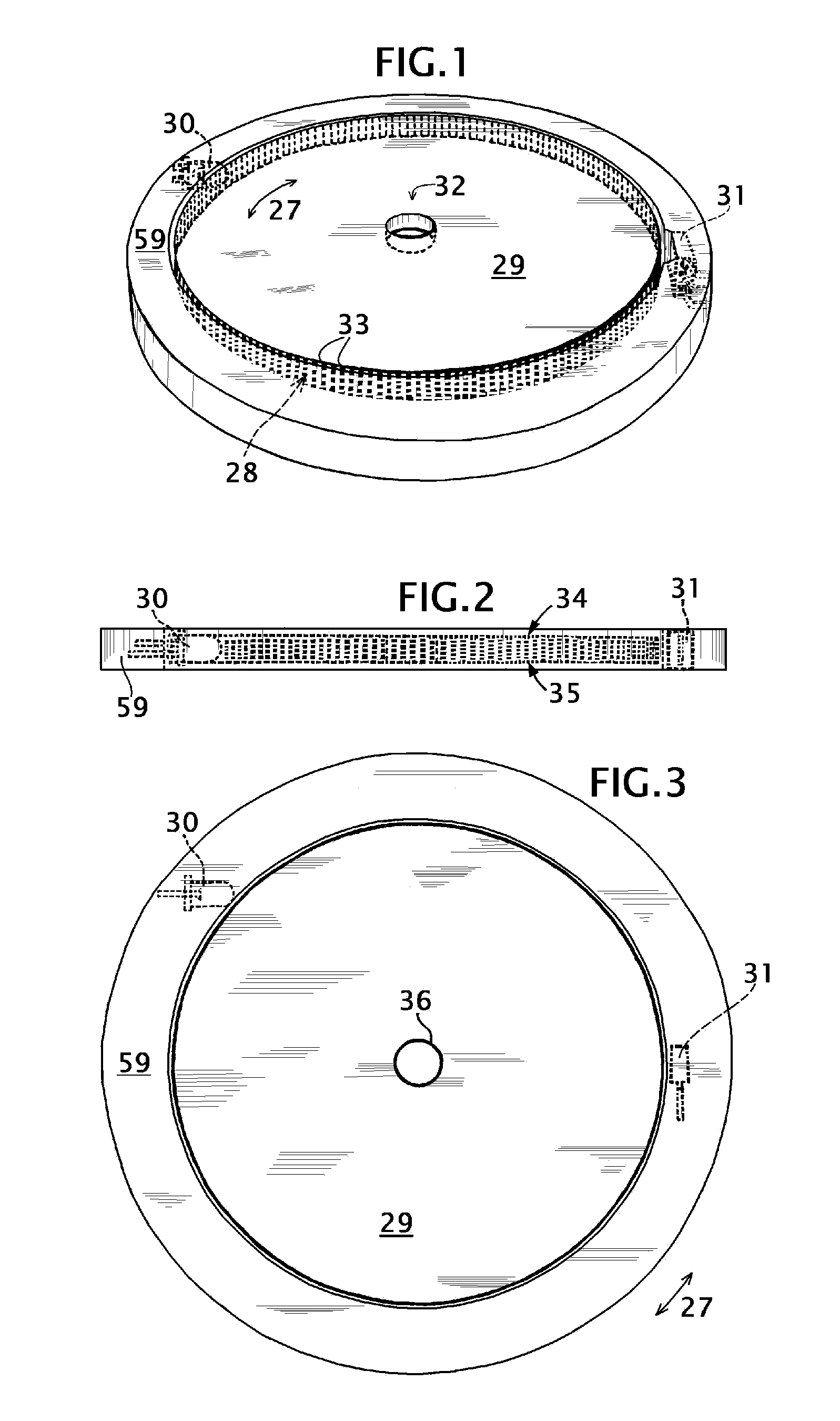 Opto-electronic encoder with three-dimensional scales