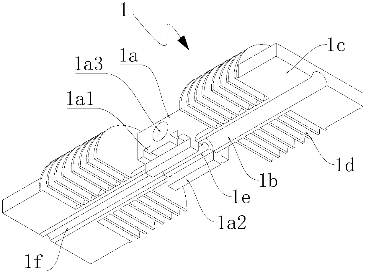 Hot melting type 3D printing consumable connector