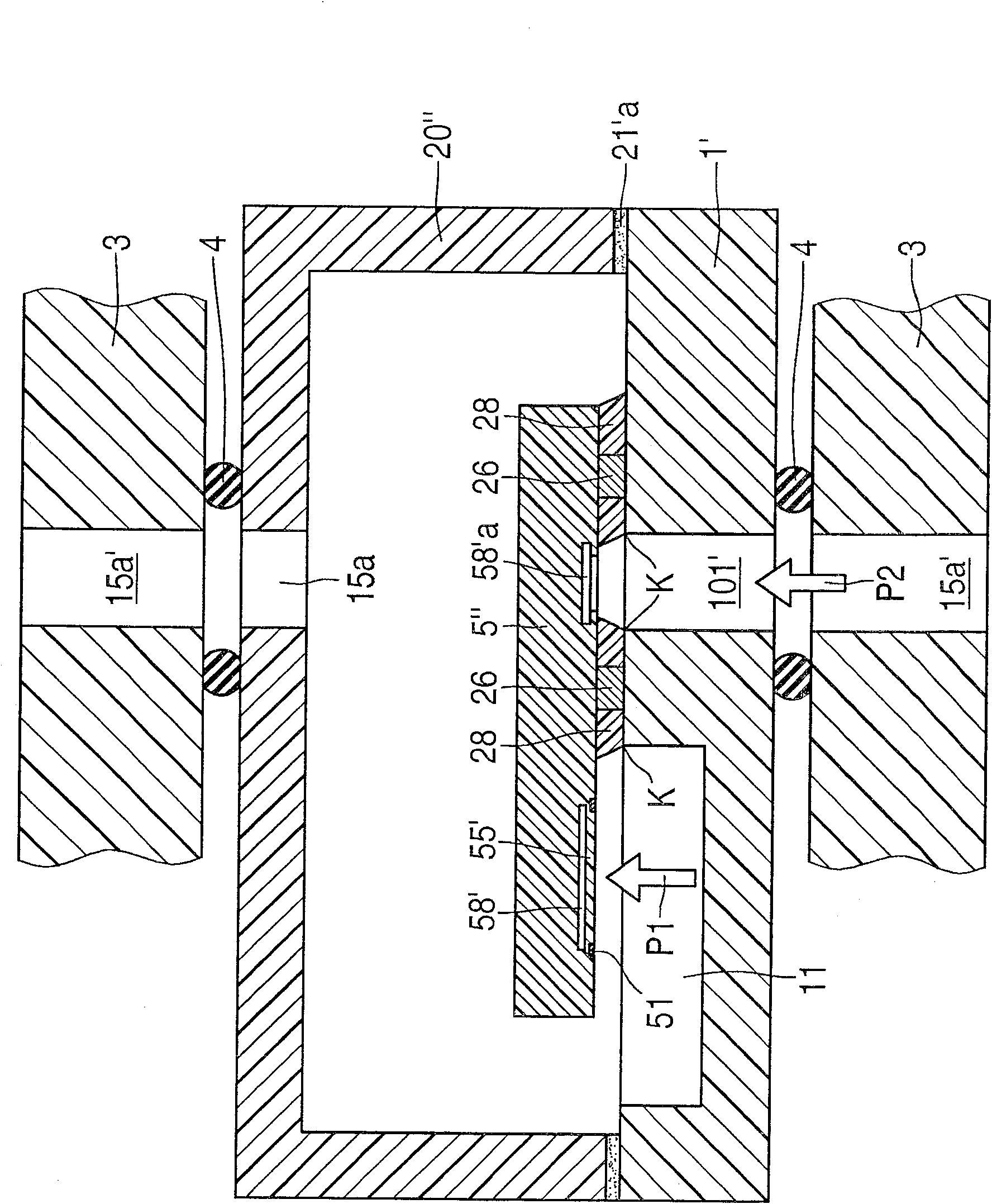 Method for assembling semiconductor chips, and corresponding semiconductor chip assembly