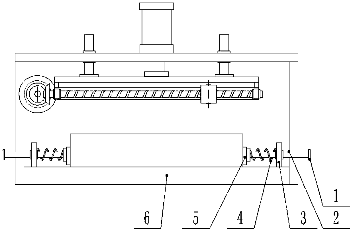 Wood plate pressing fit device for composite wood plate