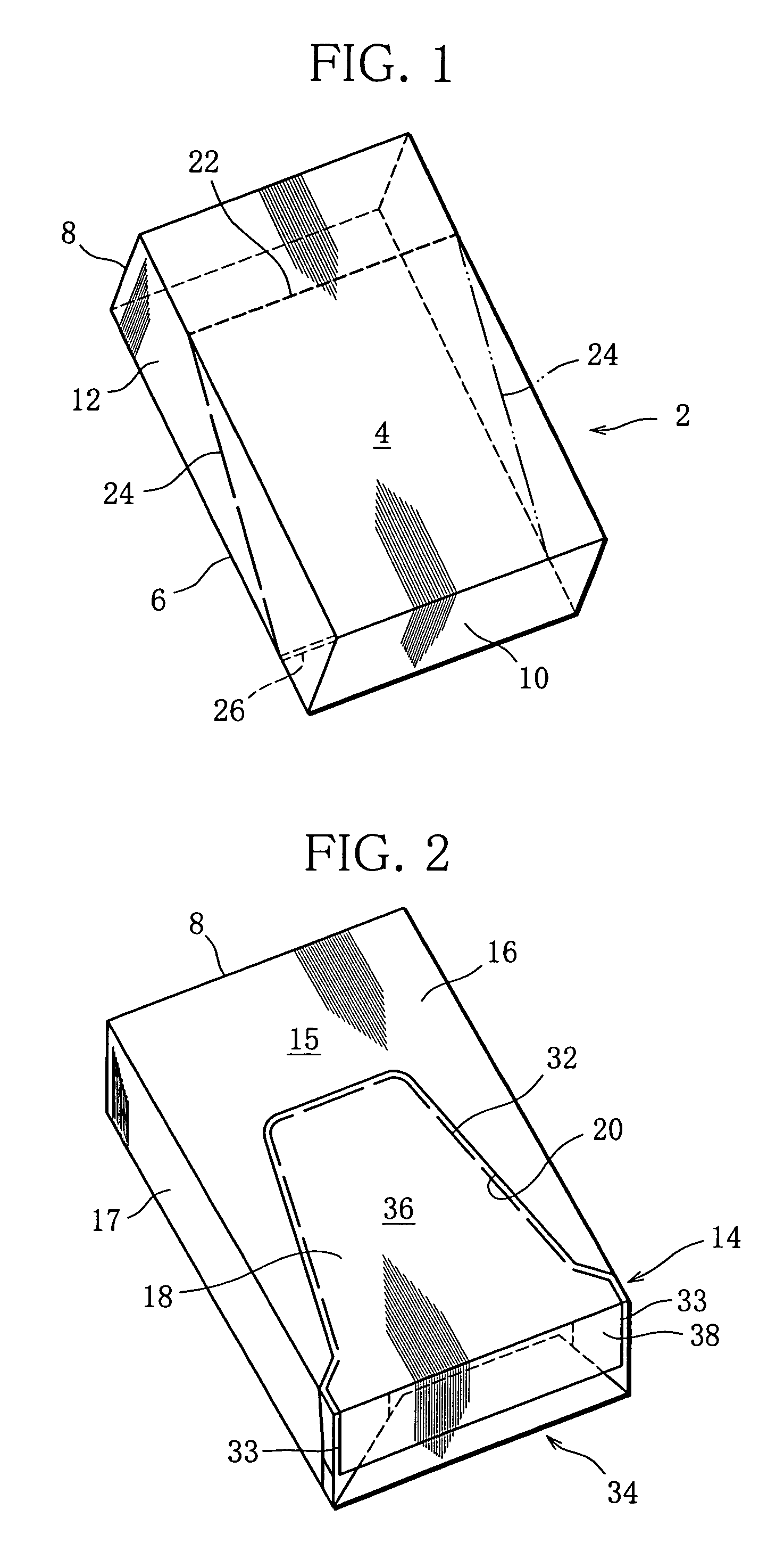 Hinged-lid pack for rodlike smoking articles and blank for the pack