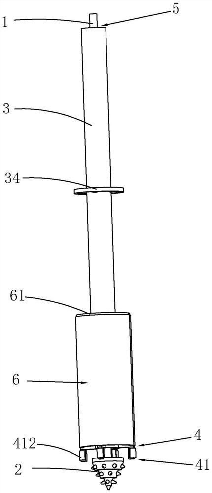 Hole collapse prevention construction device and cast-in-place pile construction technology