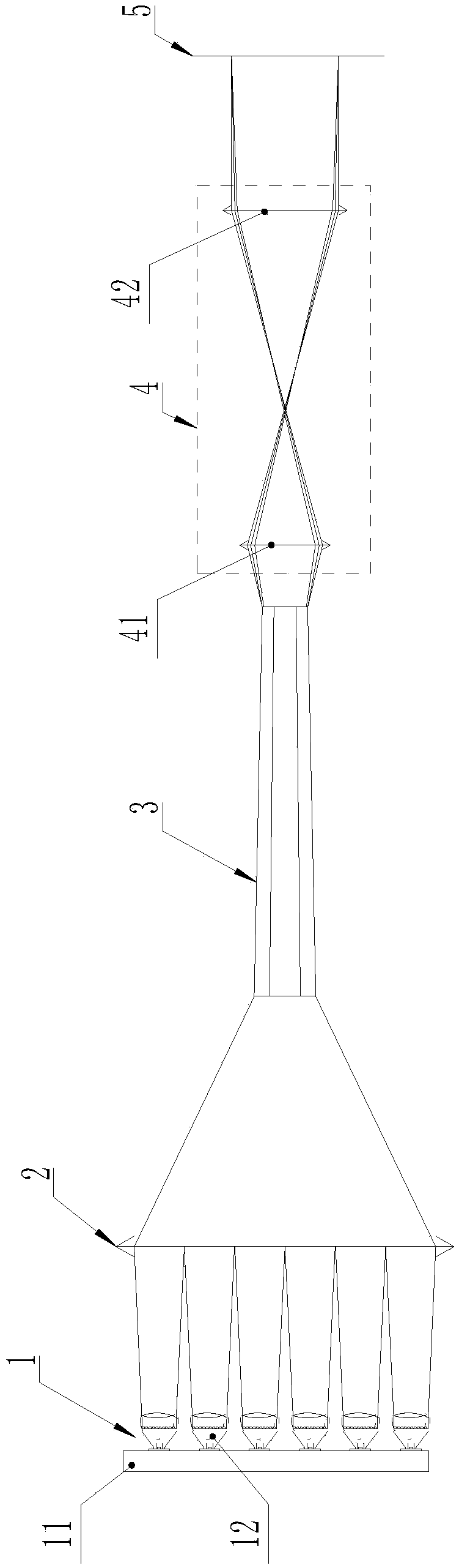 Array light source lighting device for exposure machine