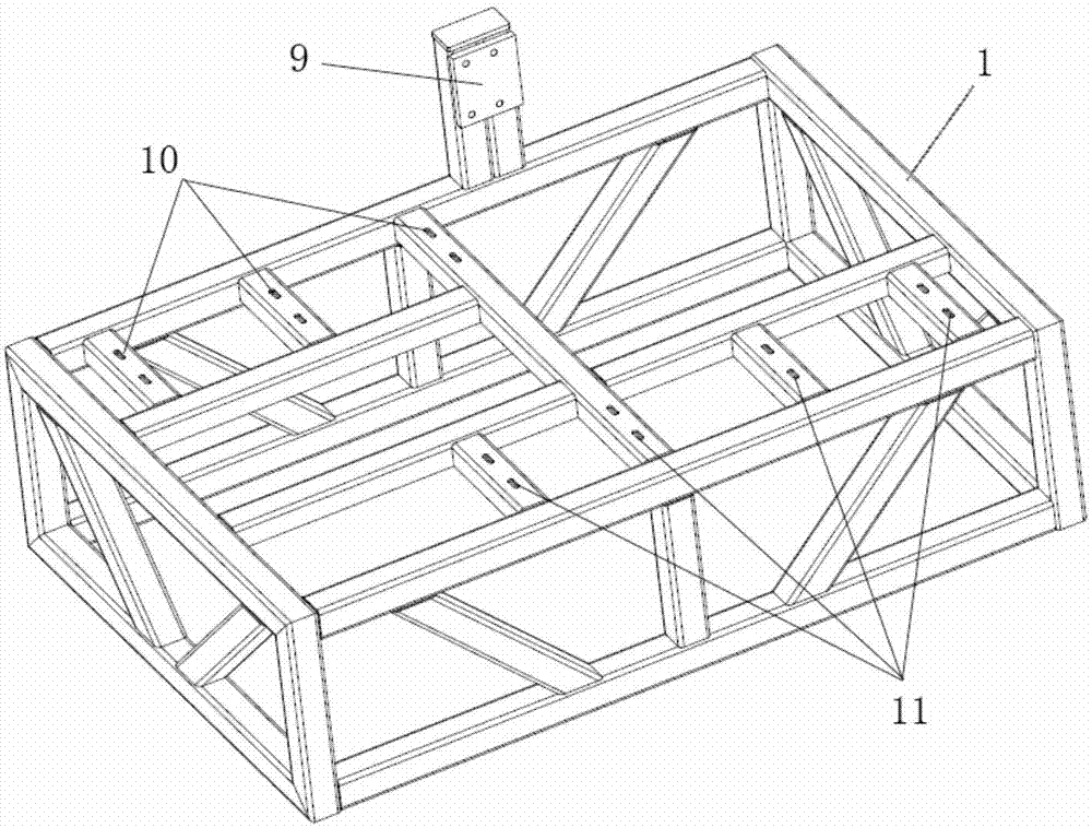 A flexible bending and twisting forming device for space pipe fittings