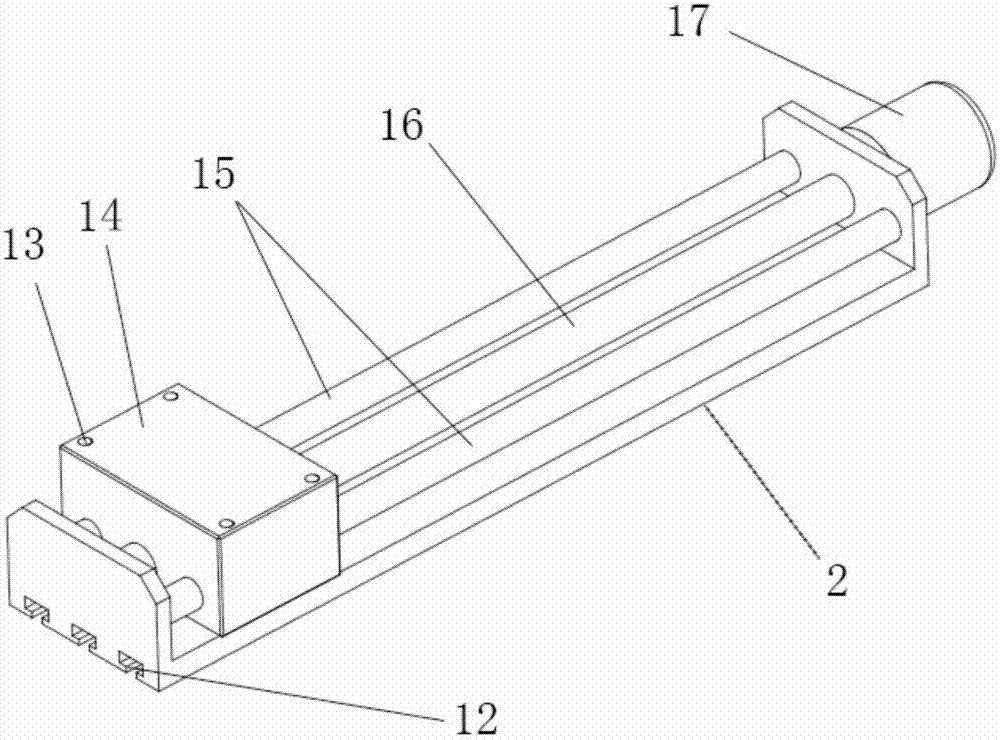 A flexible bending and twisting forming device for space pipe fittings