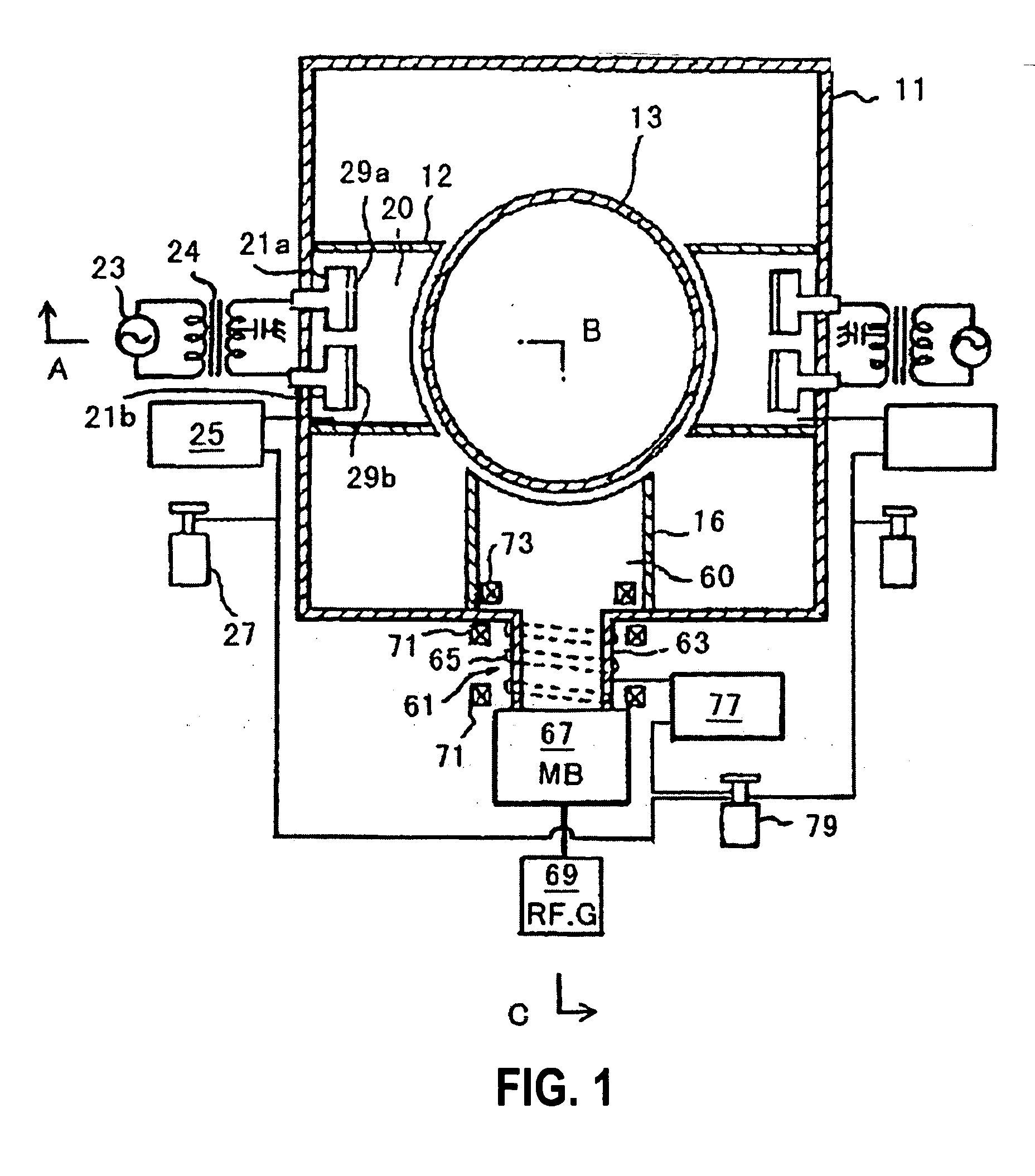 Thin film forming method and forming device therefor