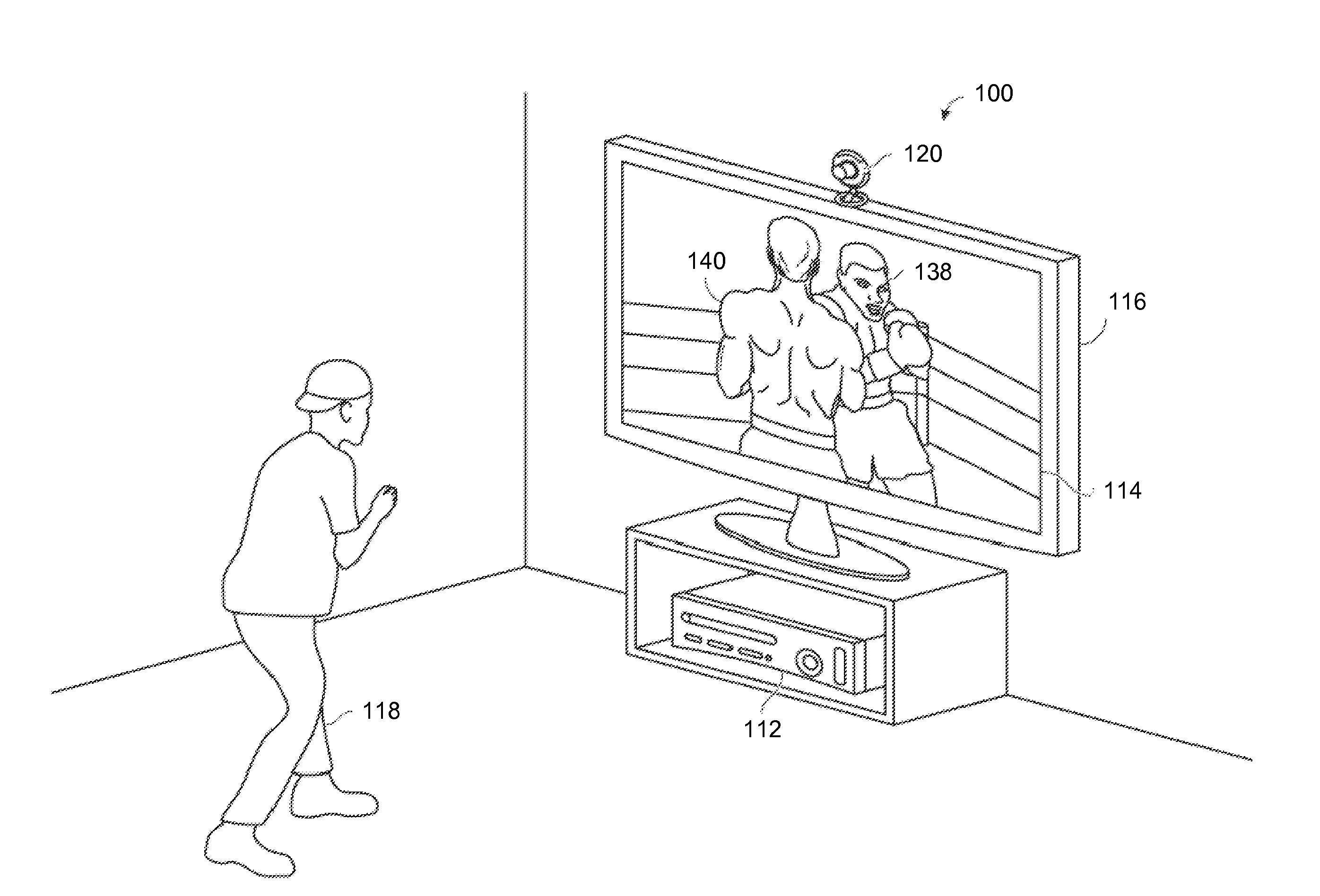 User body angle, curvature and average extremity positions extraction using depth images