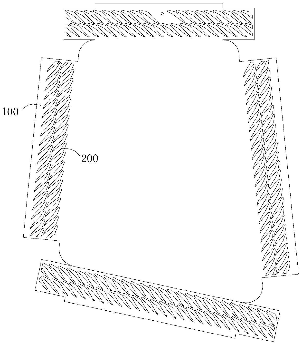 Filter screen and range hood