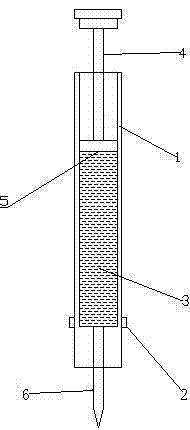 Pen core capable of being recycled