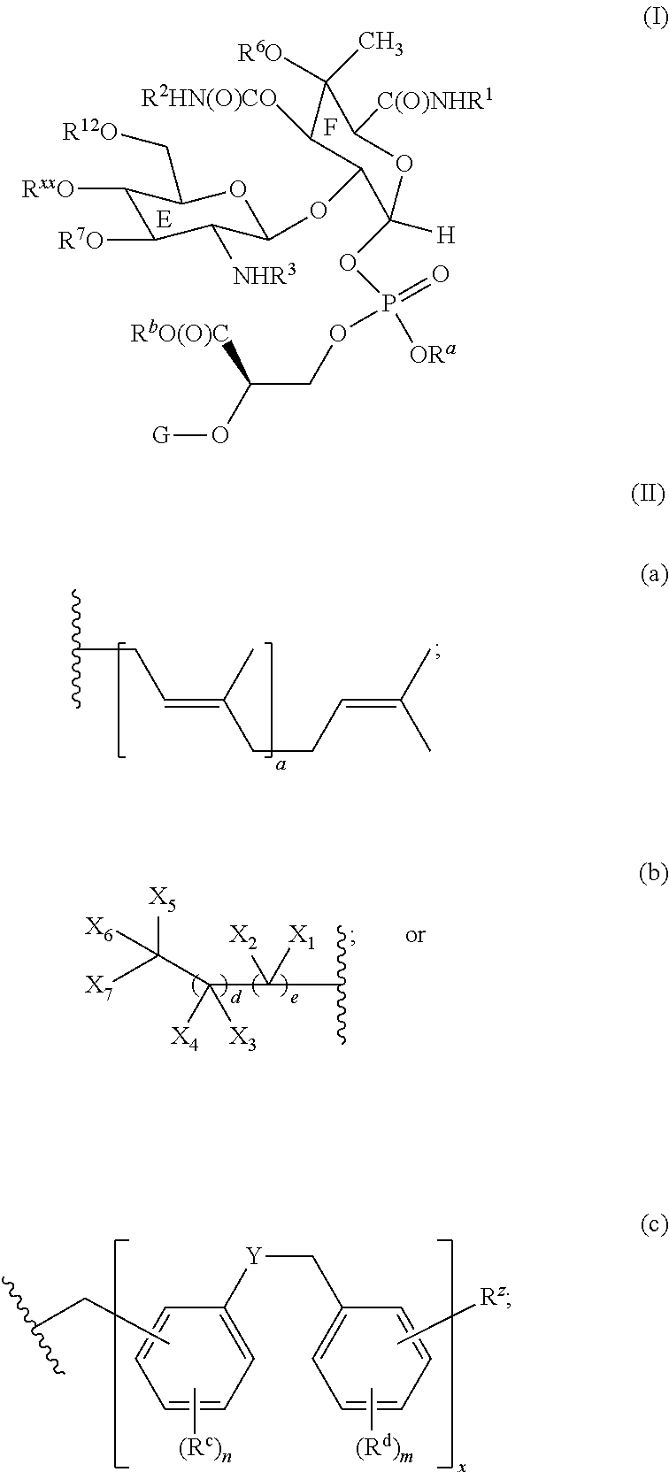 Moenomycin analogs, methods of synthesis, and uses thereof