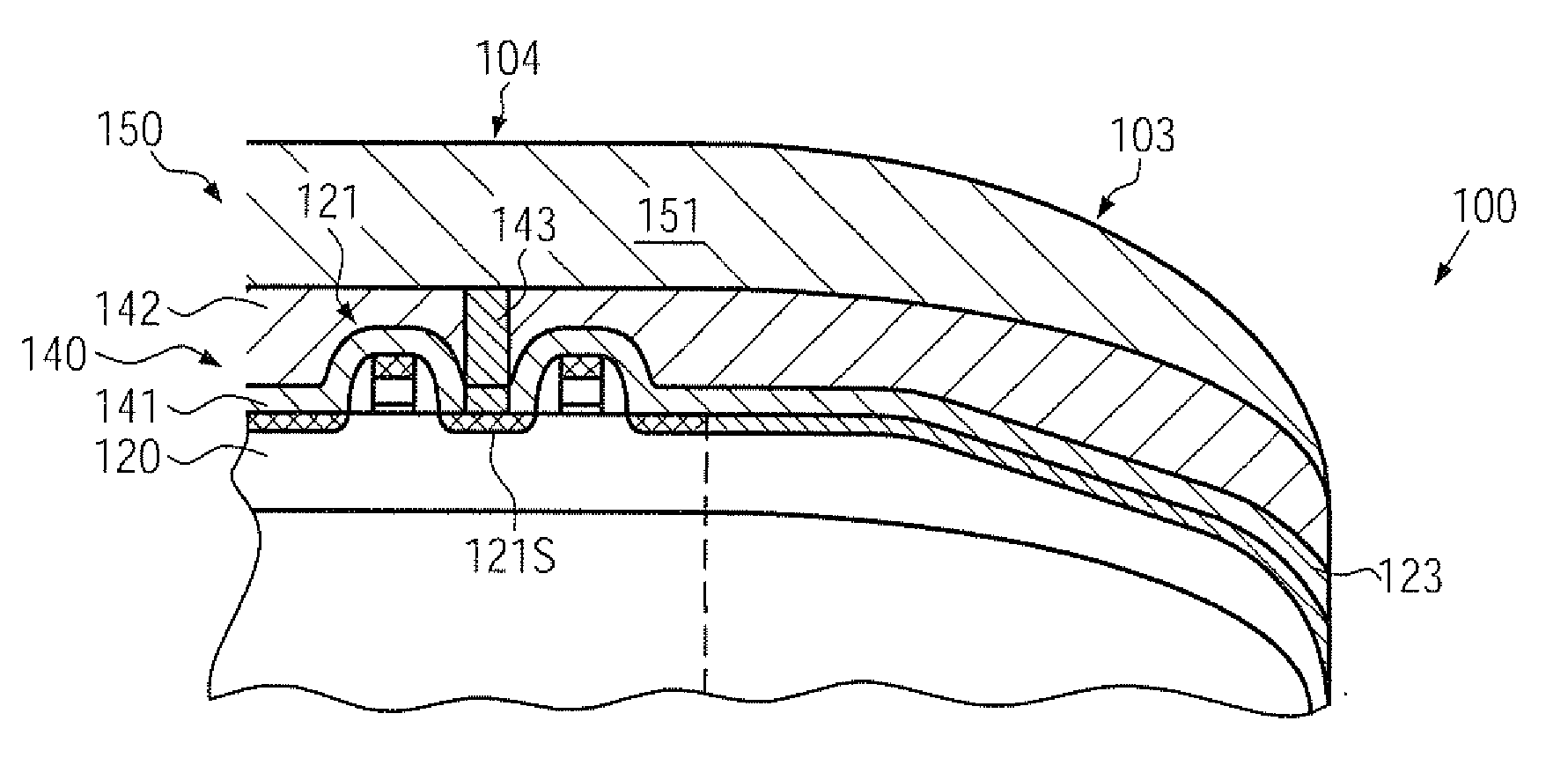 Enhancing adhesion of interlayer dielectric materials of semiconductor devices by suppressing silicide formation at the substrate edge