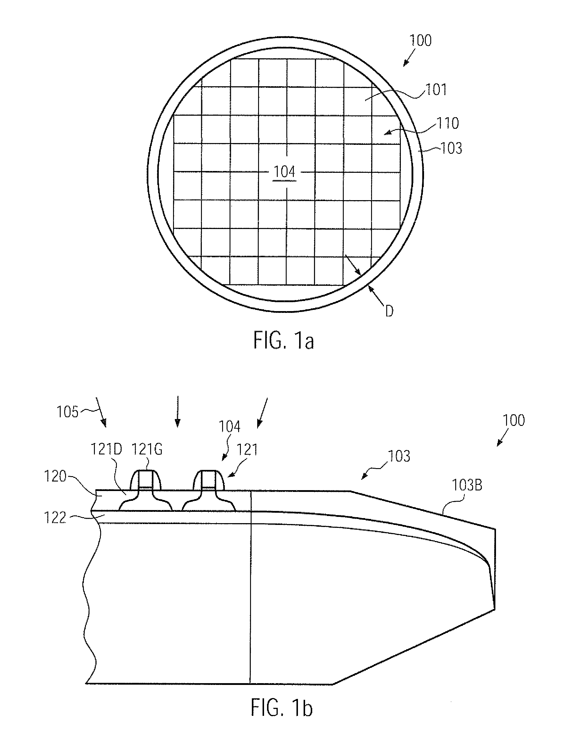 Enhancing adhesion of interlayer dielectric materials of semiconductor devices by suppressing silicide formation at the substrate edge