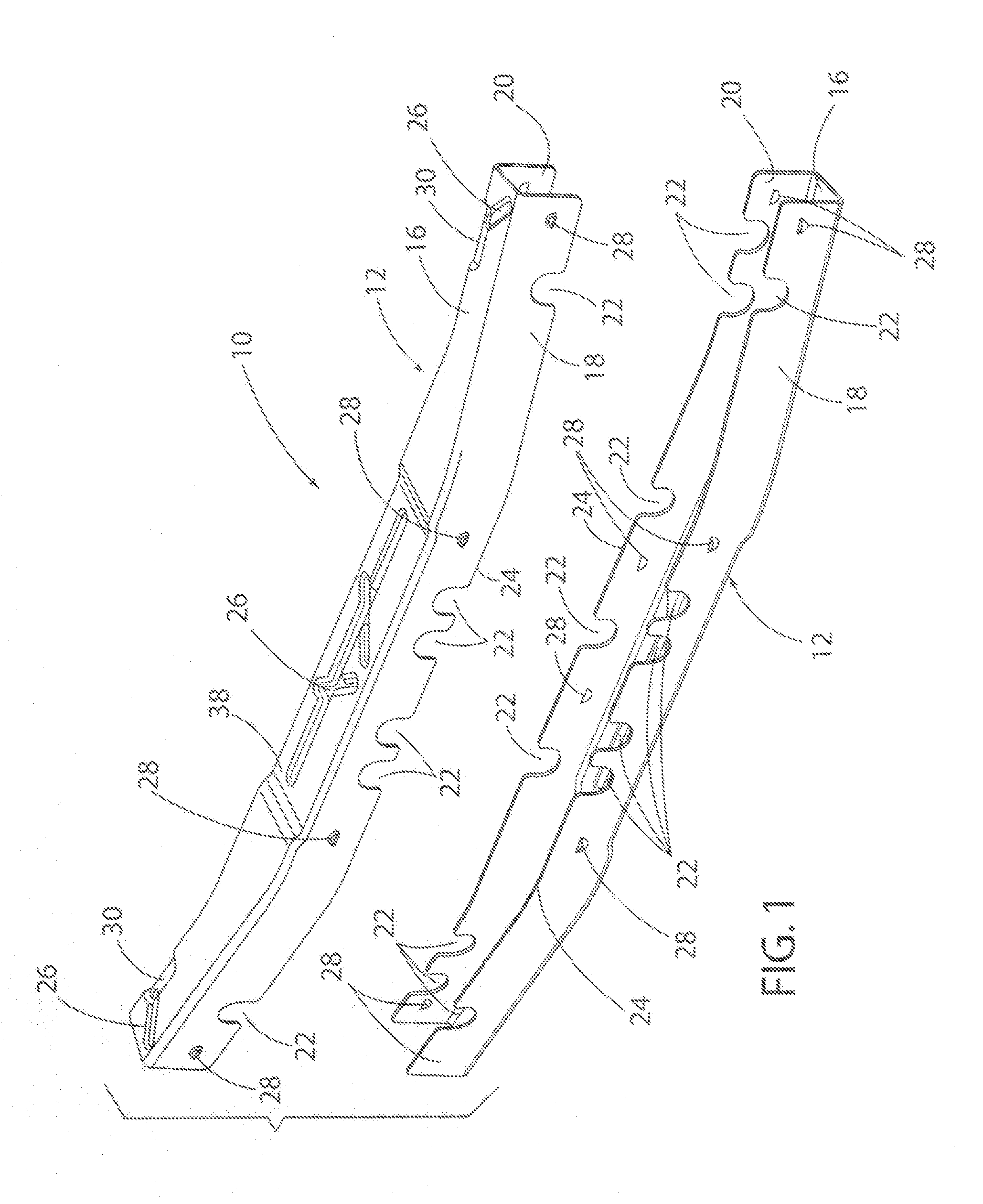 Vehicle bumper and method of making same