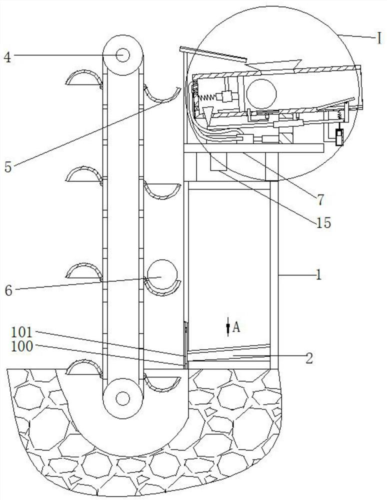 A football shooting training device