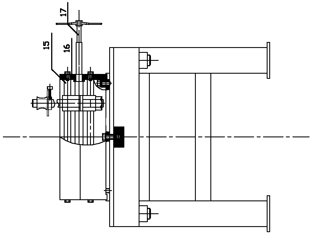 Multifunctional calibrating and loading device for torque multiplier