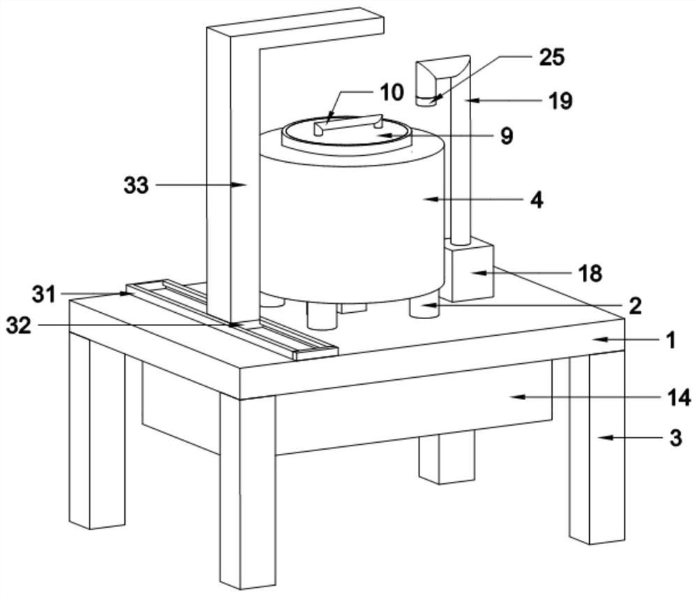 Material cleaning device for stainless steel machining