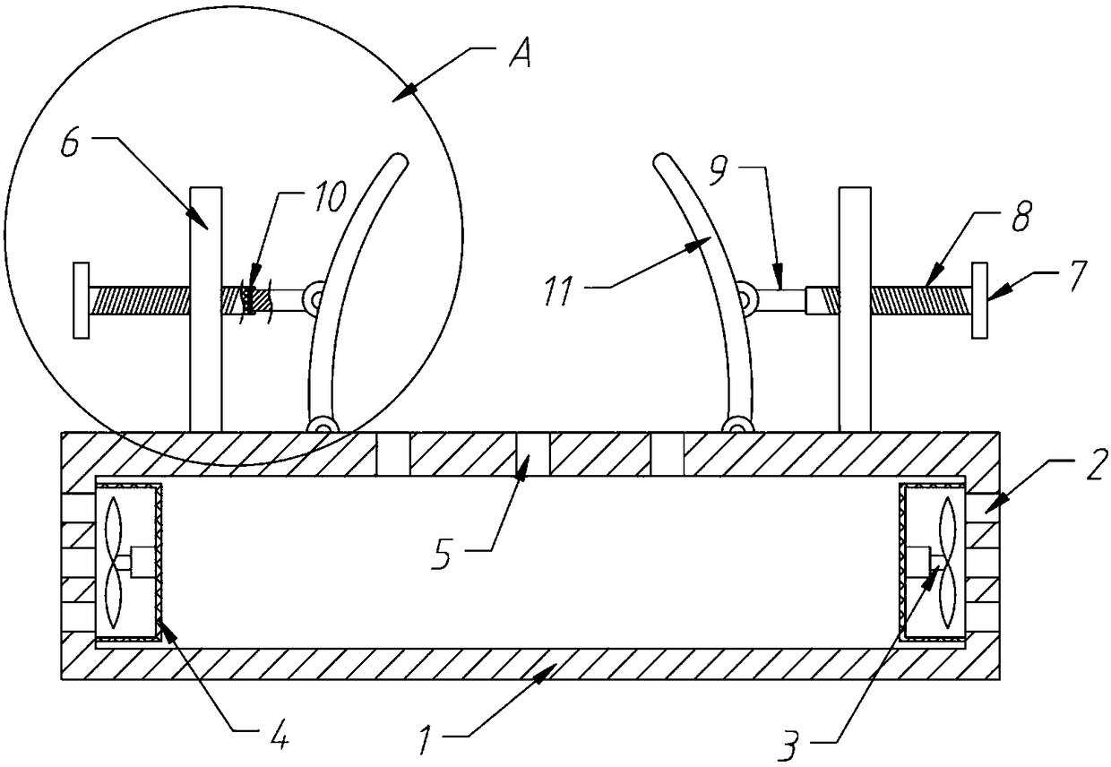 Neurosurgery sickbed auxiliary device