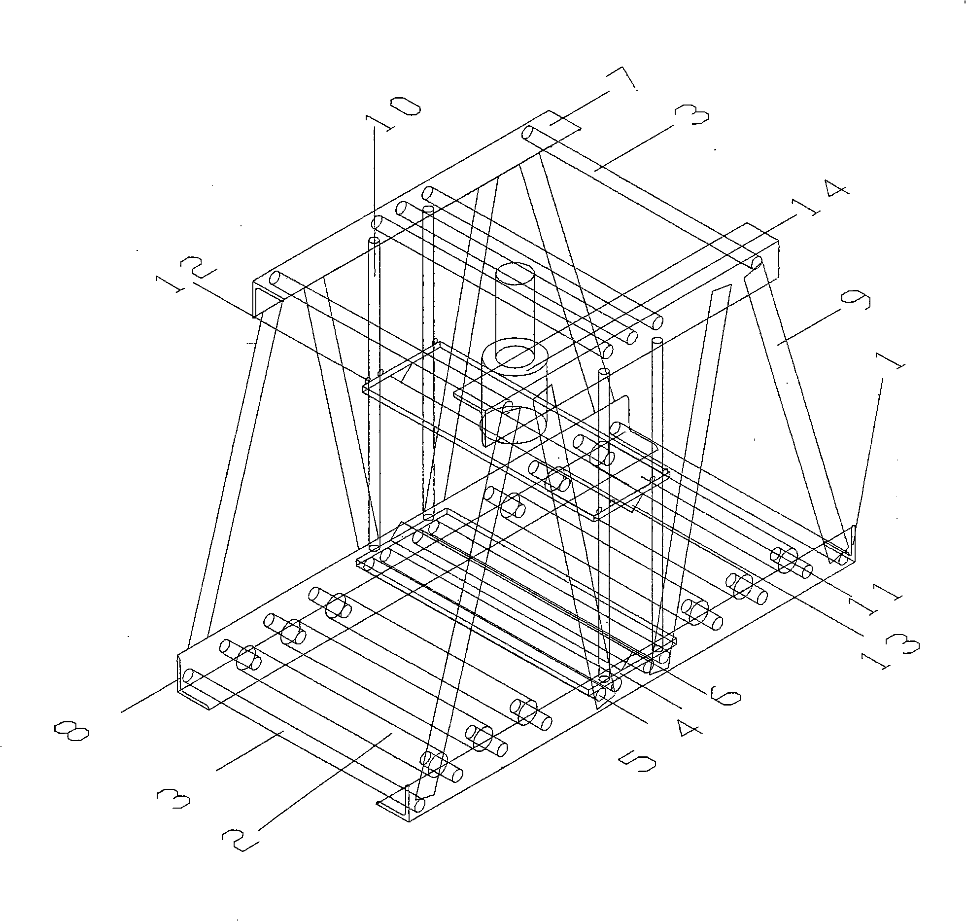 Method for cutting air-entrained concrete building blocks and cutter