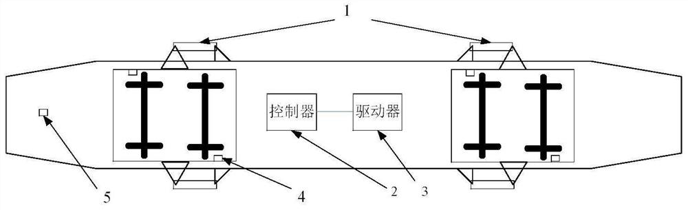 Anti-snake vibration damping system, vibration damping control method and vehicle