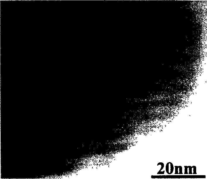 Prepn of mesoporous spherical nano Sio2 particle