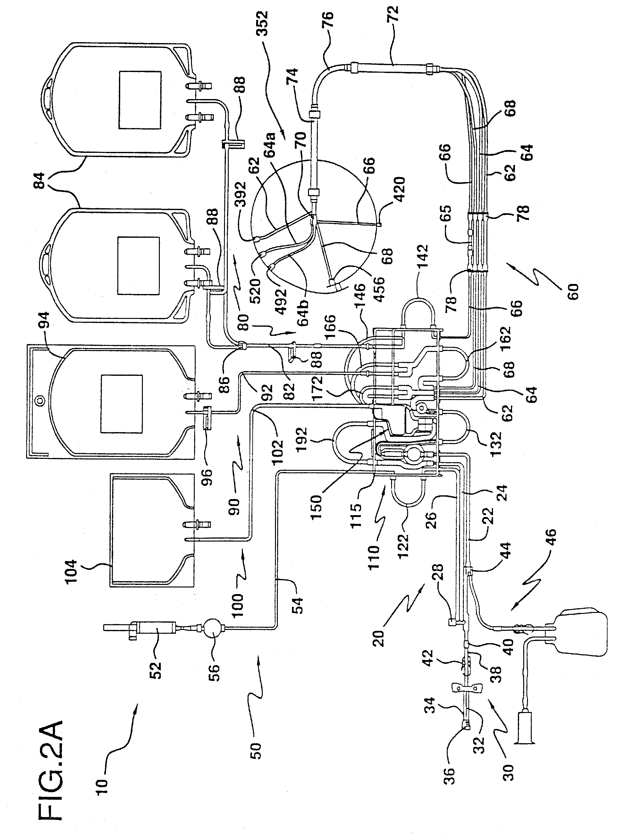 Extracorporeal blood processing methods and apparatus