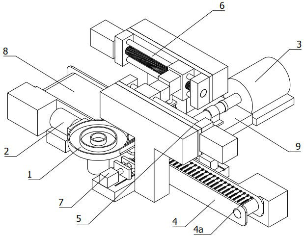 An automatic assembling equipment for acupuncture needles with a spring handle