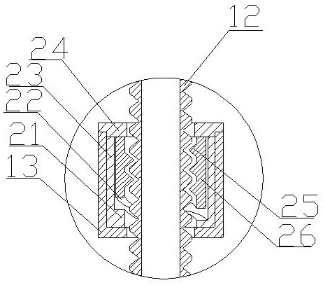 A feed feeding device for aquaculture