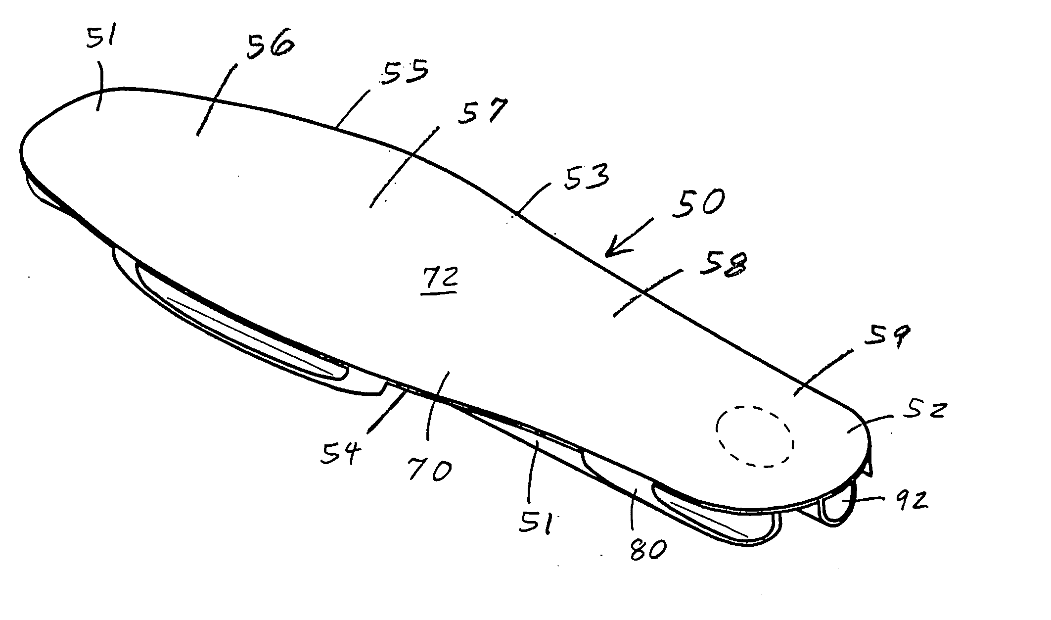 Extruded Cushioning Insole