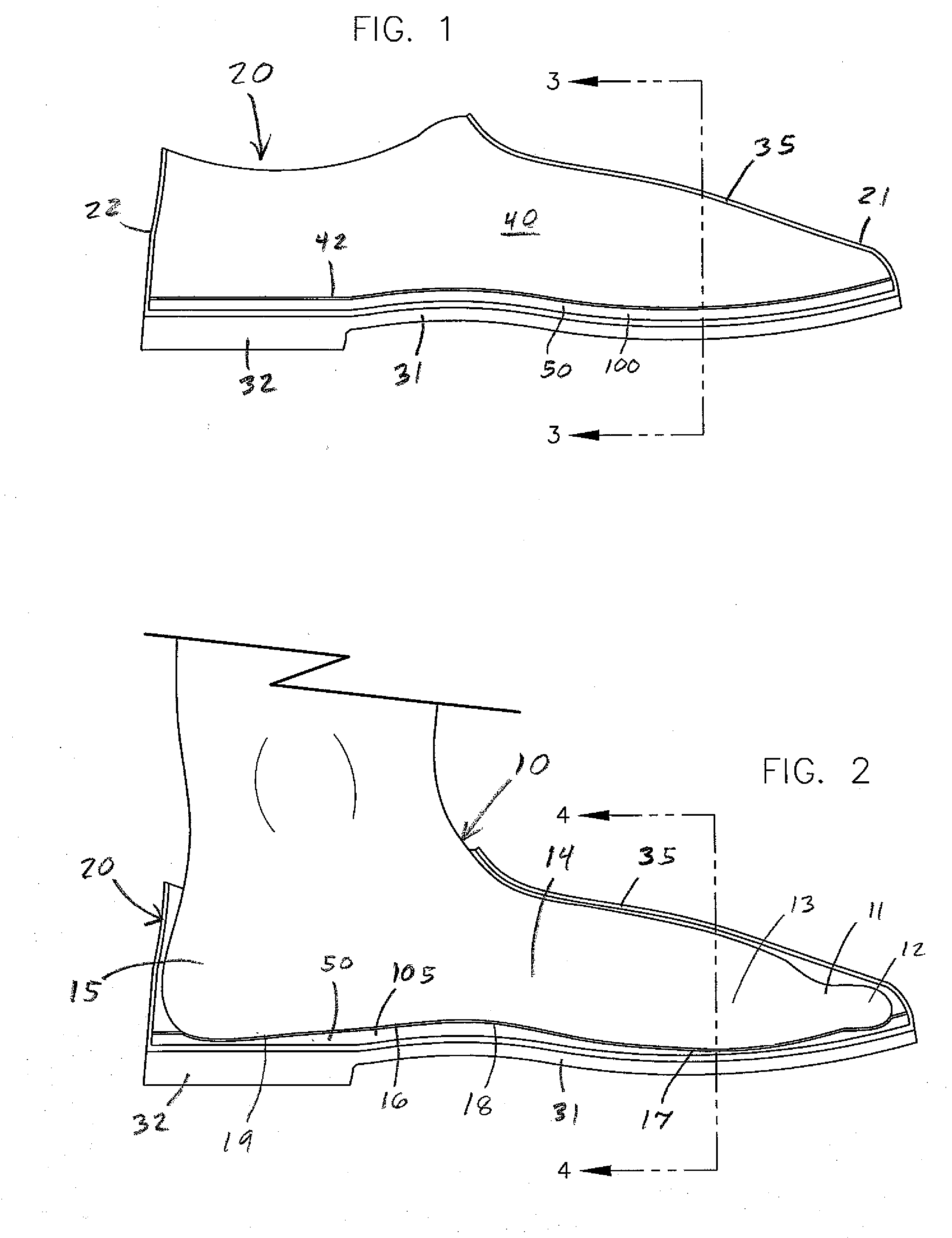 Extruded Cushioning Insole