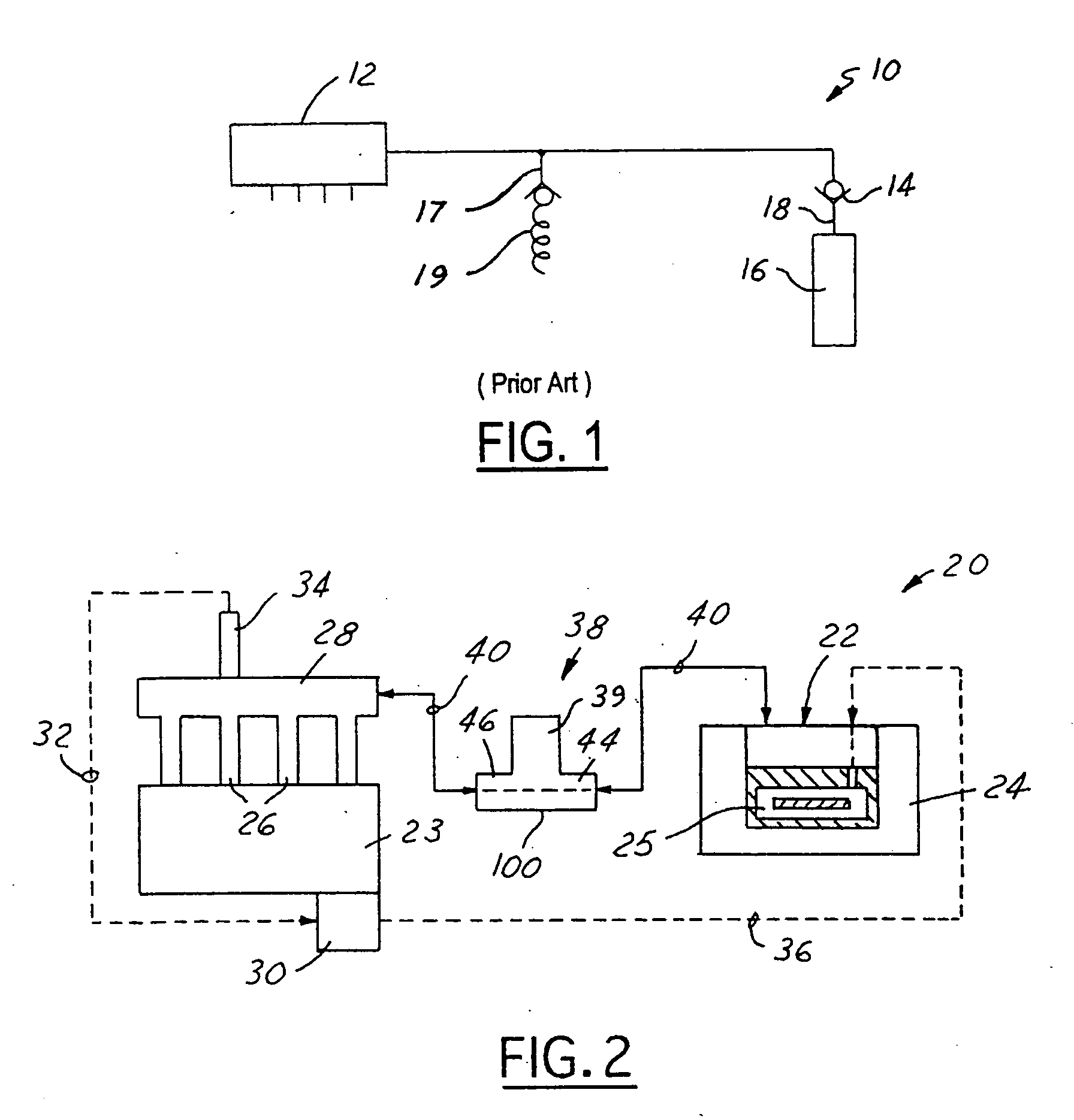 No-return loop fuel system