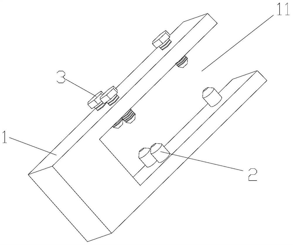 Special clamp and method for machining NDT sample