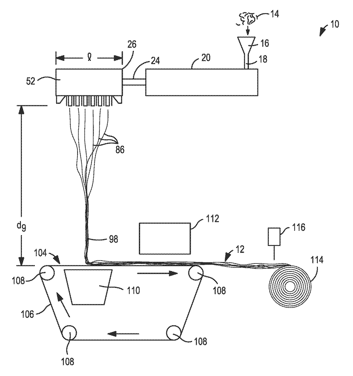 Spun-Blown Non-Woven Web