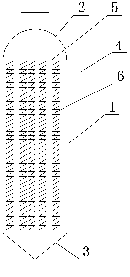 Crystal catcher applied to acid anhydrides