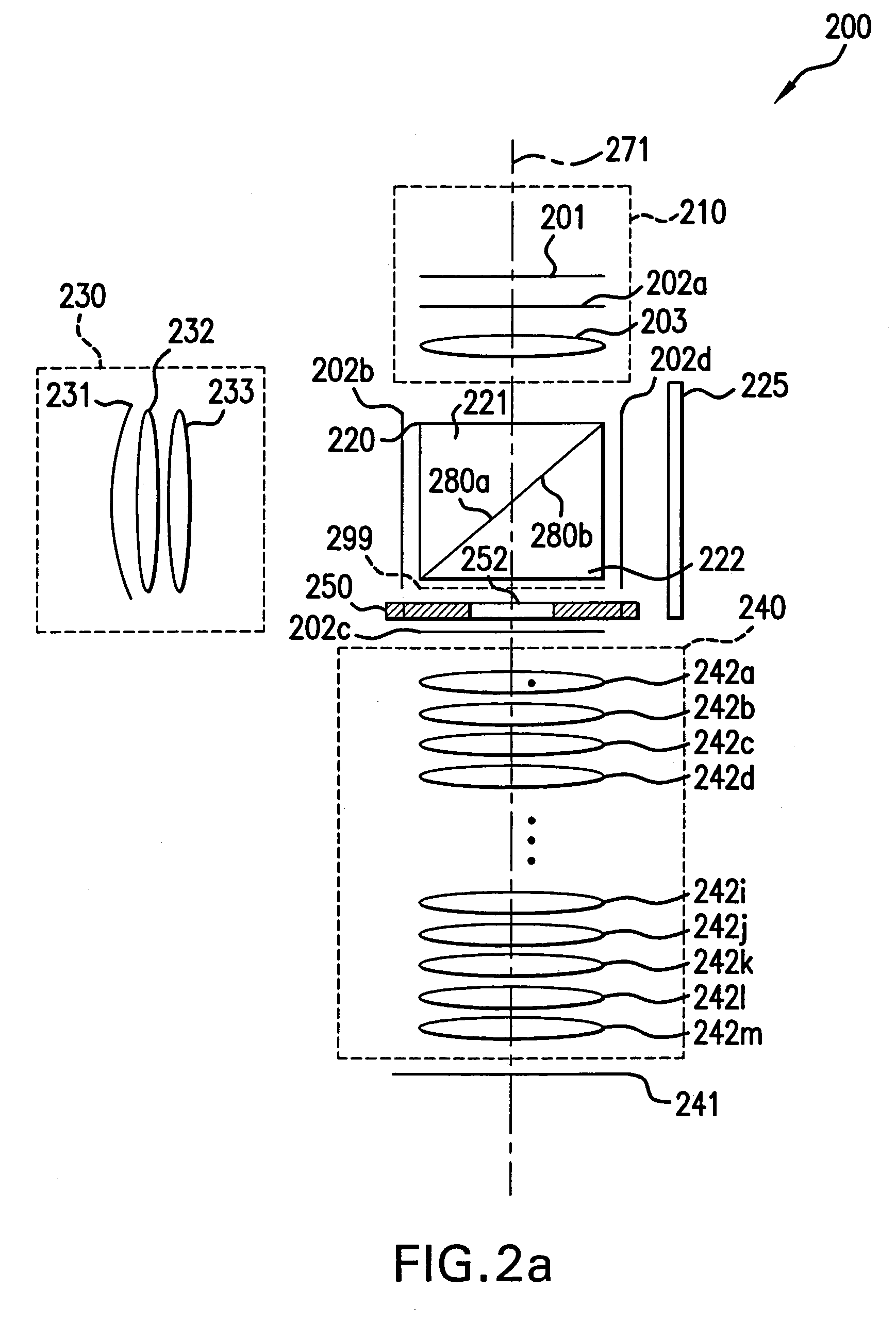 Beam-splitter optics design that maintains an unflipped (unmirrored) image for a catadioptric lithographic system