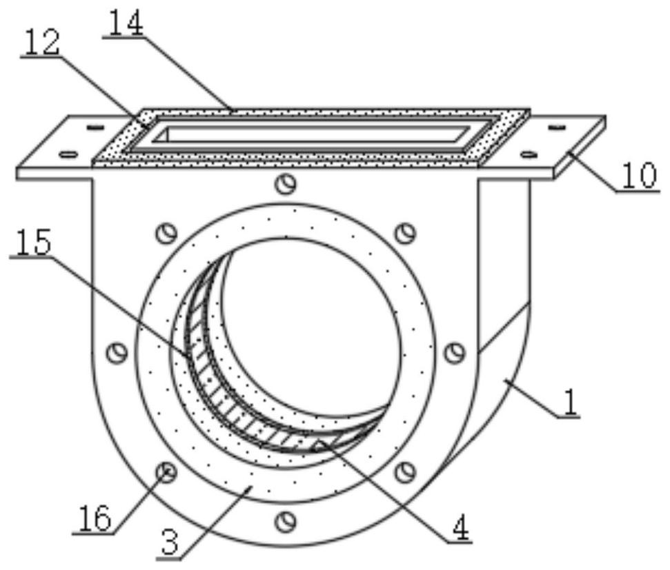 Flow-adjustable wear-resistant gate valve with novel polyurethane wear-resistant layers