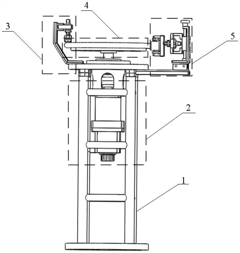 An experimental test device based on rail transit pantograph-caten current receiving system