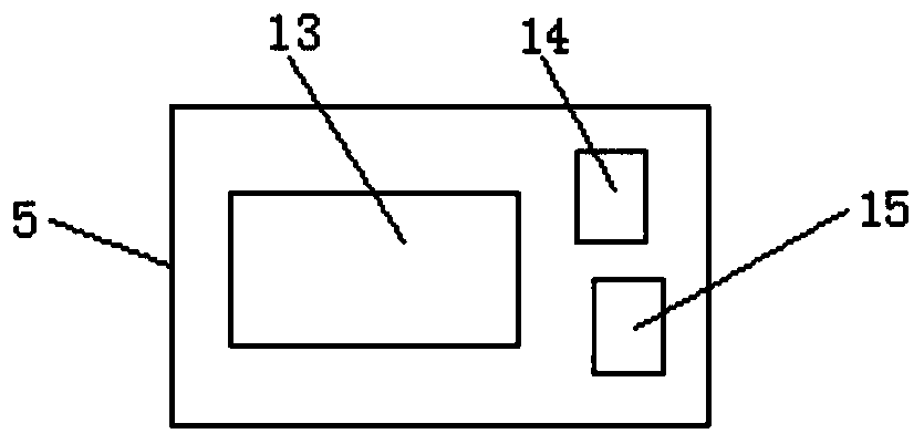 Waste storage device for medical examinations