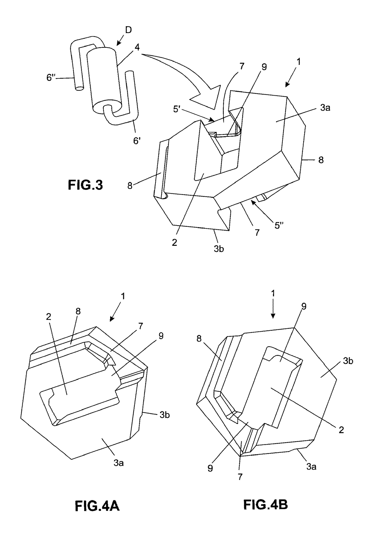 Diode accommodation core