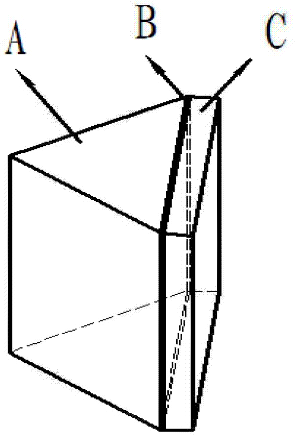 Device and method for detecting residual reflection of neodymium glass wrapping