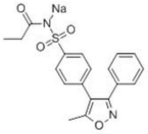 Preparation method of anhydrous and non-solvation A crystallization parecoxib sodium