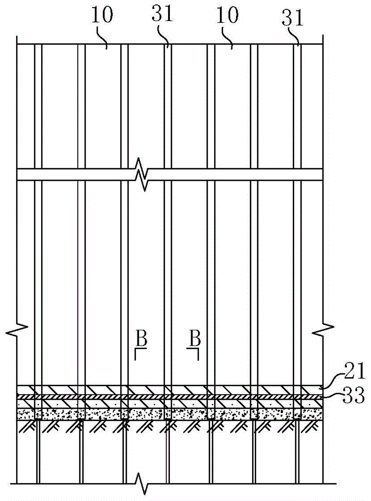 A construction method of a circular underground continuous two-wall integrated structure