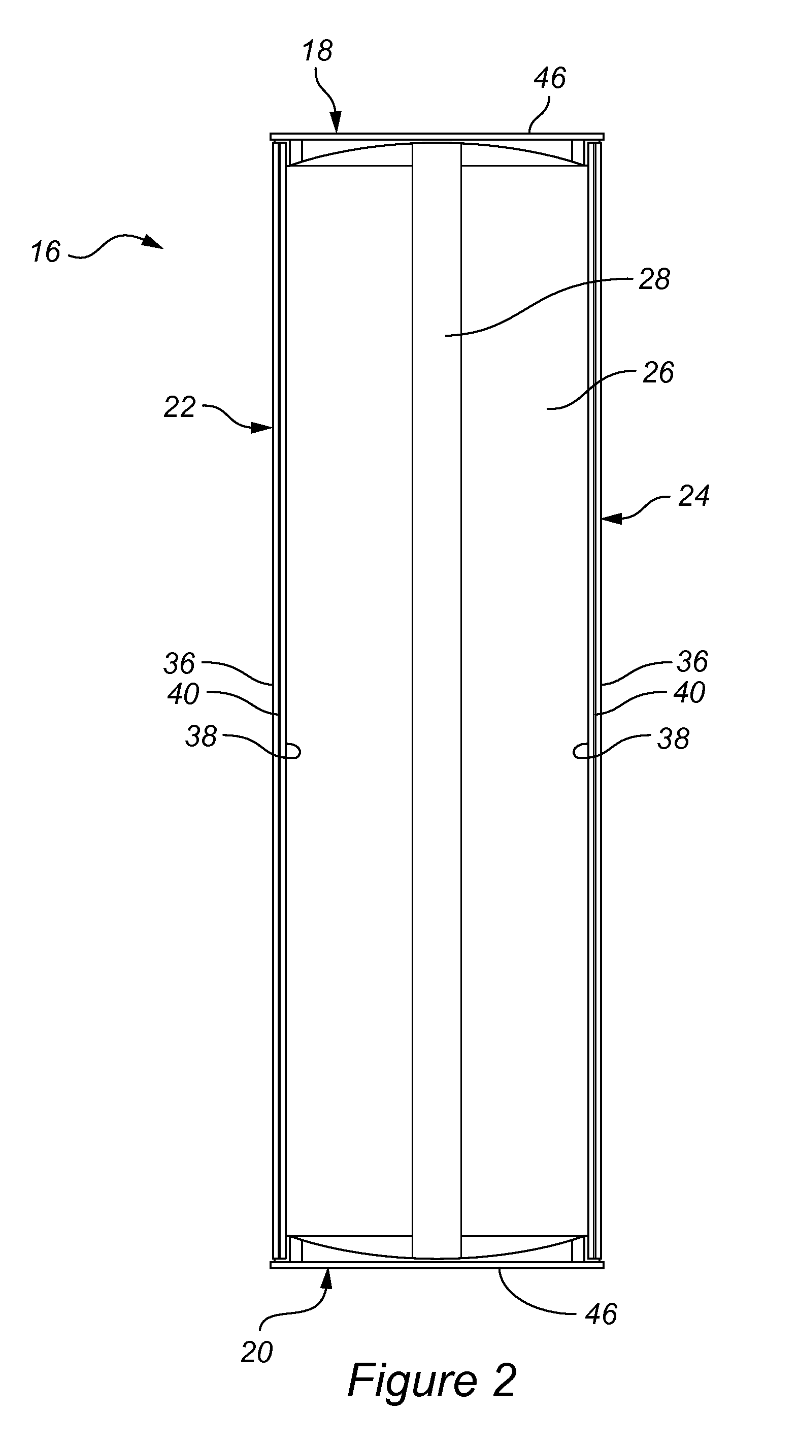 Modular, self supporting exterior enclosure system with insulating, evacuated tubes having solar collector rods