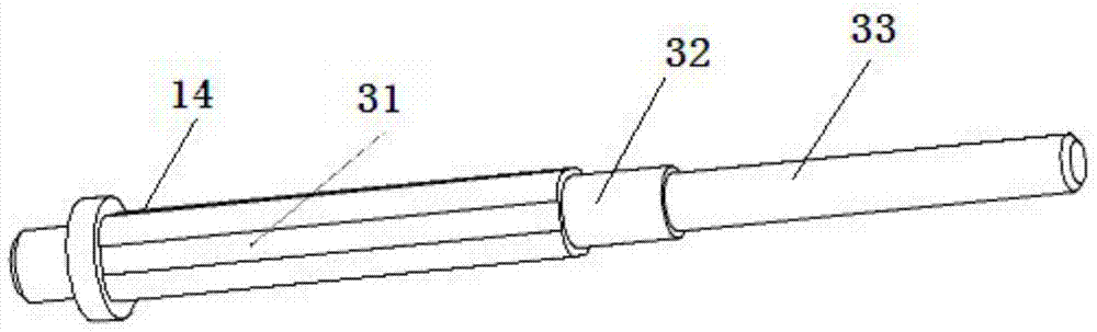 A wet type high voltage resistant rotating electromagnet with symmetrical magnetic circuit