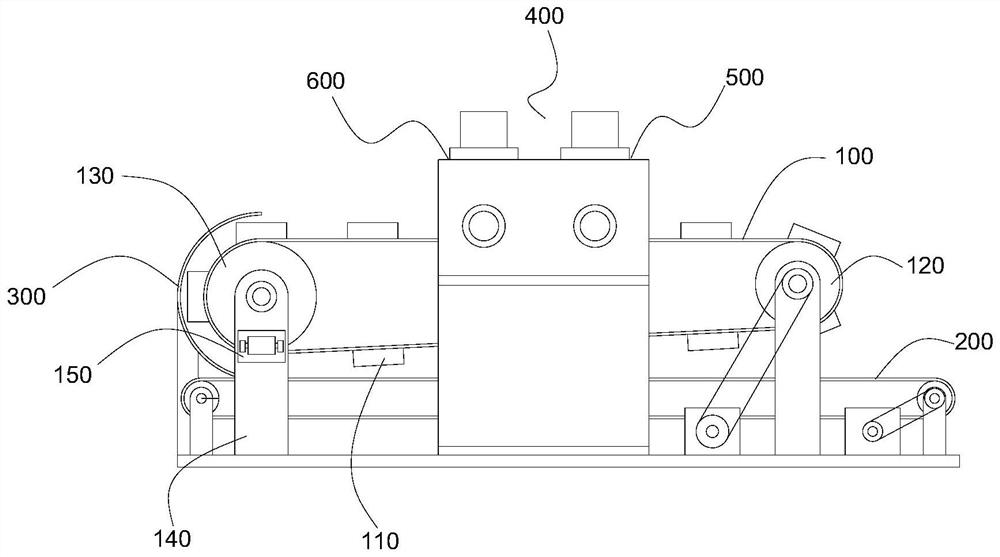 Environmental-friendly brick continuous forming device