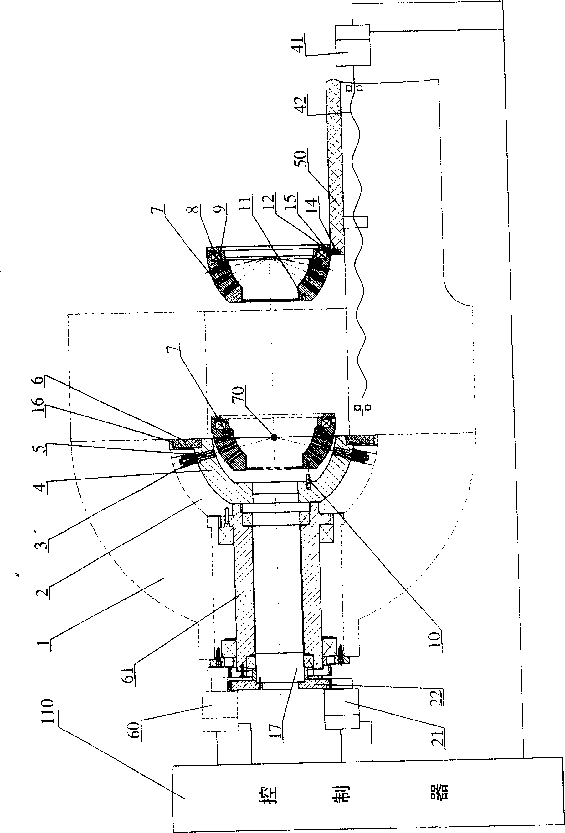 Collimation aperture variable collimation device and varying method thereof