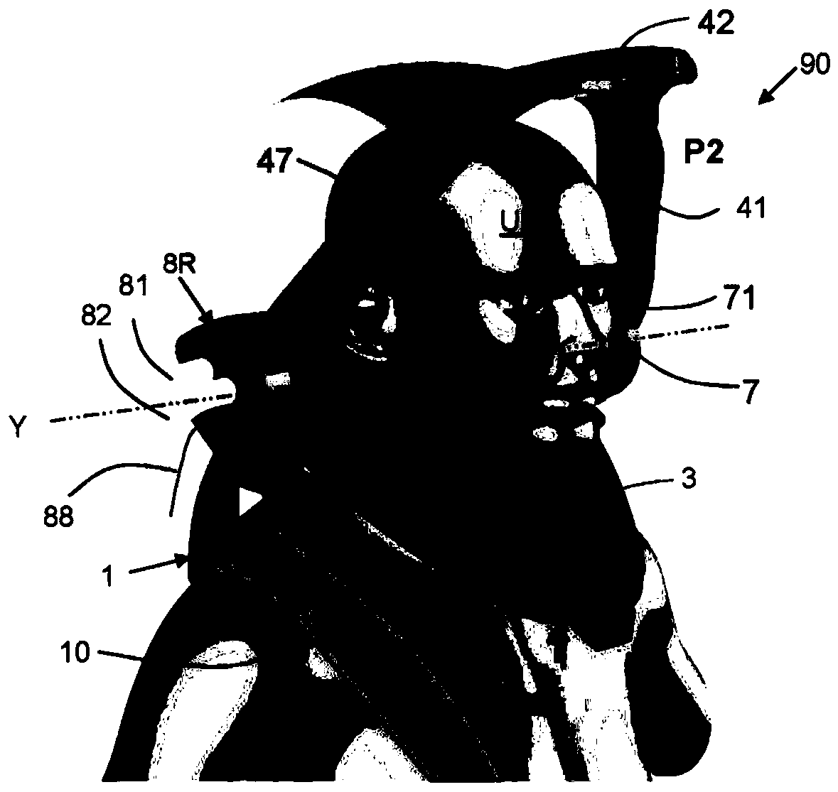 Protection and respiratory equipment for aircraft pilot and individual user