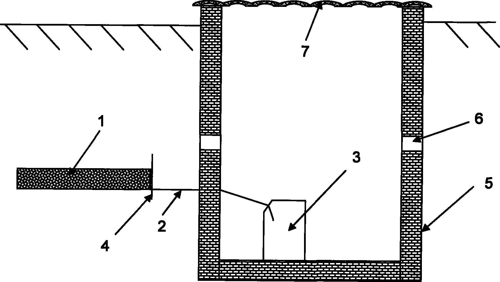 Farmland underground eluviation in-situ monitoring device