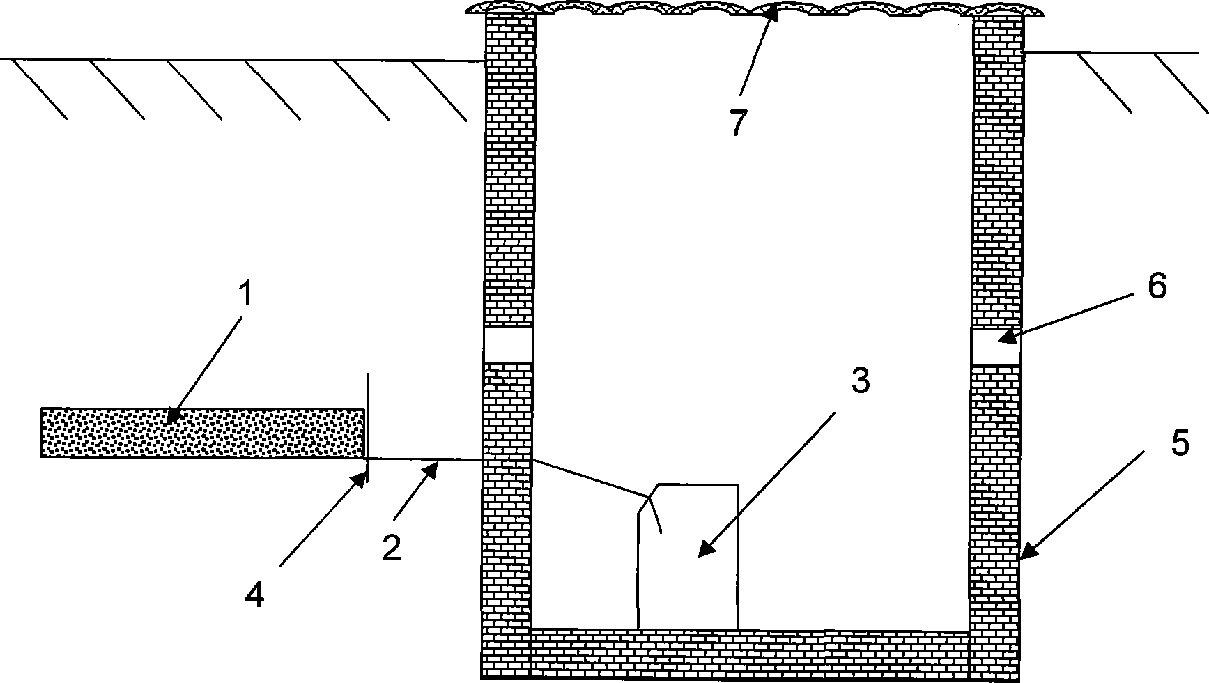 Farmland underground eluviation in-situ monitoring device