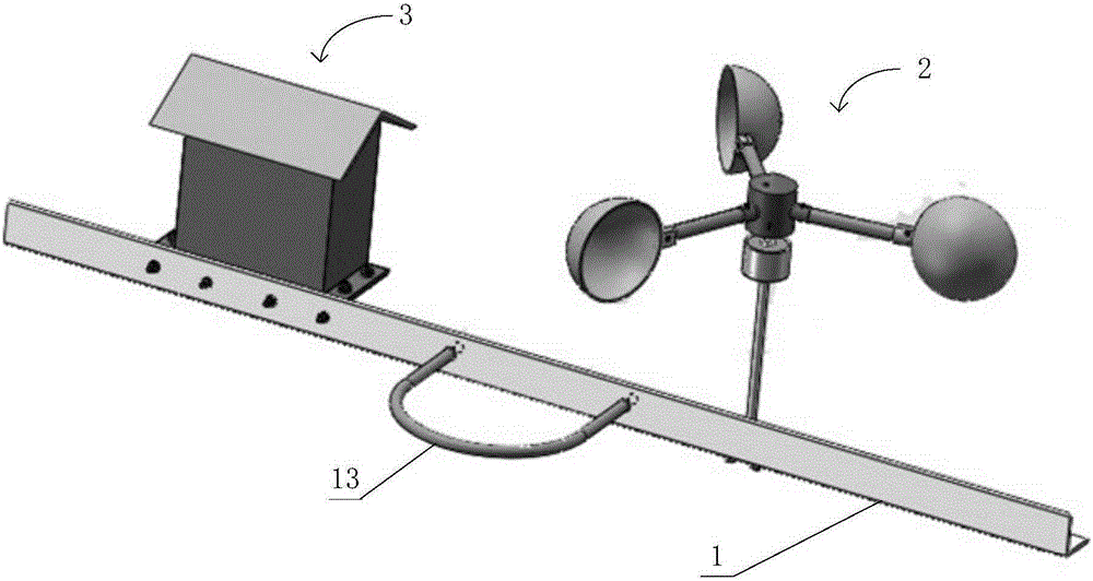 Intelligent wind power music bird dispeller