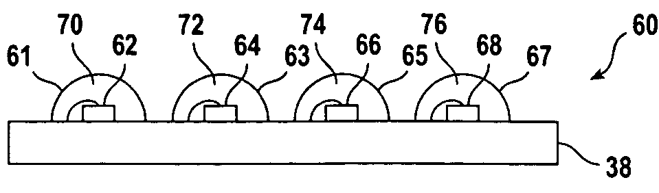 Light-emitting diode flash module with enhanced spectral emission